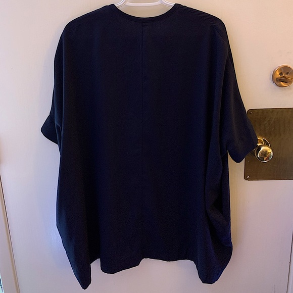 Aritzia Babaton Howard Oversized Navy Tunic - Picture 4 of 5